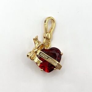 Juicy Couture red heart locket charm